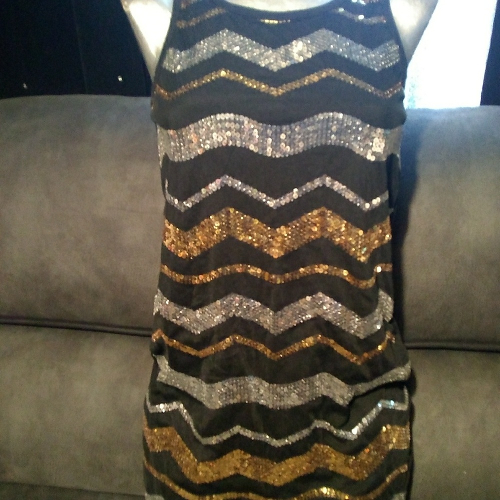 Sequin womens top